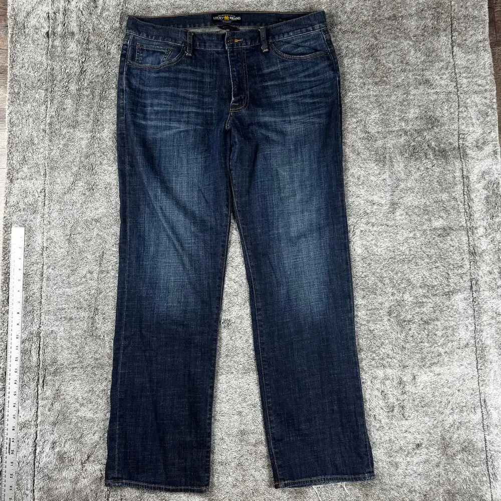 Lucky Brand 361 Vintage Straight Men's Denim Jeans 36x32